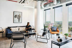 Lounge area in New Work HiPiotrkowska